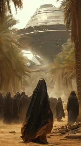 cg artwork,sci fiction illustration,erbore,dune,bedouin,sandstorm,desert landscape,dune landscape,merzouga,afar tribe,capture desert,viewing dune,khartoum,orientalism,libyan desert,travelers,desert desert landscape,dune sea,the desert,desert background