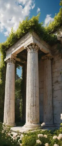 greek temple,roman temple,priene,amphipolis,artemis temple,temple of poseidon,temple of diana,doric columns,temple of hercules,erechtheus,erechtheion,metapontum,roman columns,herakleion,ancient olympia,tholos,delphi,pillars,hellas,garni,Photography,Black and white photography,Black and White Photography 03