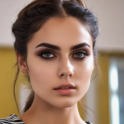 vintage makeup,beautiful face,eyes makeup,beautiful young woman,realdoll,romantic look,makeup,model beauty,make-up,pretty young woman,eyebrow,make up,green eyes,women's eyes,mascara,attractive woman,heterochromia,beautiful model,beautiful woman,young woman,Photography,General,Realistic