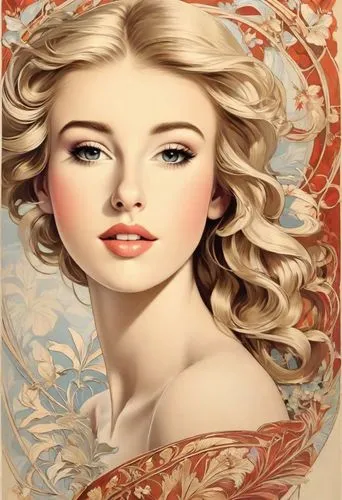 oil painting on canvas,blonde woman,vintage art,gardenia,oil painting,white lady,vintage woman,vintage girl,art painting,oriental painting,watercolor pin up,marylyn monroe - female,vintage makeup,magnolia,vintage female portrait,pin ups,vintage angel,portrait background,emile vernon,blond girl