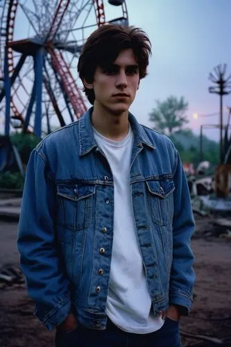 jean jacket,coney island,1980s,1986,rivers,denim jacket,denim,1980's,denim jeans,eleven,blue jeans,joey,80s,1982,bluejeans,denim background,carpenter jeans,vintage boy,90s,denims,Art,Artistic Painting,Artistic Painting 26