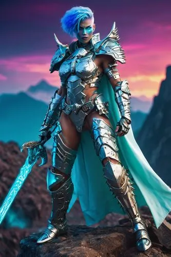 female warrior,shadrake,varya,lilandra,amihan,sigurd,shajarian,blue enchantress,sandahl,thundra,monsoon banner,zavtra,merlakia,einherjar,liora,garrison,winterblueher,karn,draug,lalazarian,Conceptual Art,Sci-Fi,Sci-Fi 27