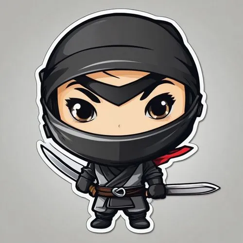 kunai,ronin,ninjas,shinobi,kuchiki,kenshi,Unique,Design,Sticker