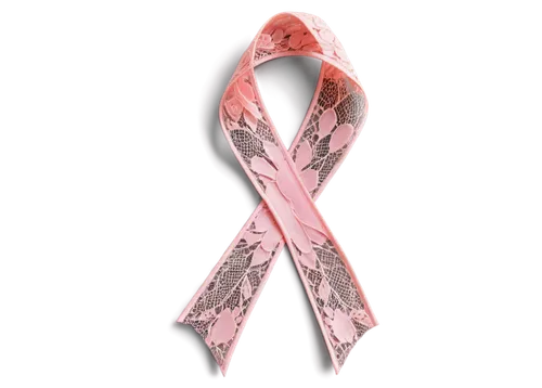 Cancer ribbon, awareness symbol, pink color scheme, delicate lace texture, subtle sparkle, soft focus, shallow depth of field, warm lighting, gentle composition, panoramic view, minimalist background,