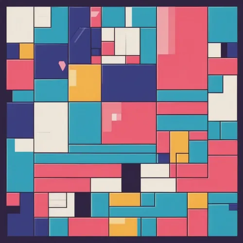 tetris,tiles shapes,pink squares,rectangles,fragmentation,squares,square pattern,palette,cubic,cubes,tileable patchwork,blocks,abstract retro,retro pattern,mondrian,quilt,pixel cube,tile,blotter,game blocks,Art,Artistic Painting,Artistic Painting 46