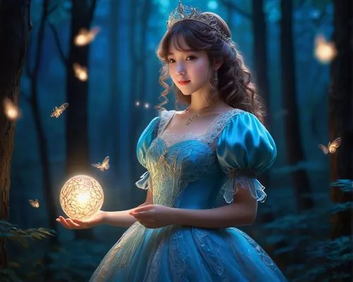 cinderella,fairy tale character,fairy tale,fantasy picture,magicienne,magical,fantasy portrait,fairy,a fairy tale,mystical portrait of a girl,fairytales,enchanted,enchanting,faerie,belle,fairytale,storybook character,storybook,fairy queen,fairy lanterns,Illustration,Japanese style,Japanese Style 21