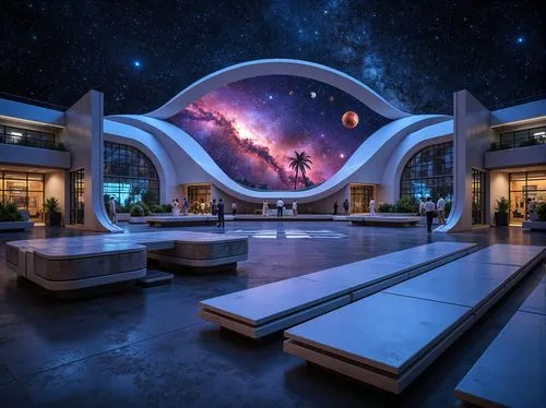 planetariums,futuristic art museum,planetarium,spaceship interior,spaceport,sky space concept,epcot spaceship earth,universum,ufo interior,futuristic landscape,stargates,ozeaneum,the dubai mall entrance,space port,spaceports,spaceship space,starbase,starscape,holodeck,spacescraft