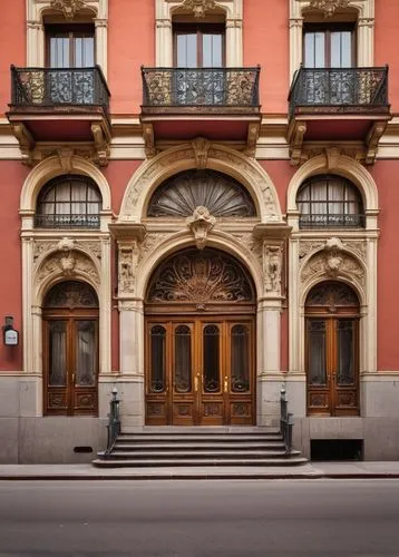 casa fuster hotel,llotja,the lviv opera house,palazzos,generalitat,bankasi,main facade,vneshtorgbank,court building,musikverein,driehaus,kunstverein,frontage,entranceway,enescu,main door,pinacoteca,fondazione,palazchenko,mikhailovsky,Illustration,Black and White,Black and White 14