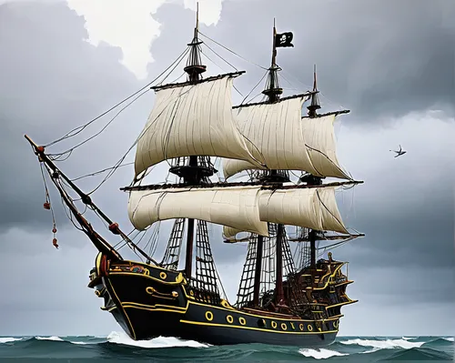 galleon ship,east indiaman,galleon,full-rigged ship,mayflower,caravel,sea sailing ship,sail ship,barquentine,sailing ship,three masted sailing ship,steam frigate,sloop-of-war,tallship,trireme,ship replica,pirate ship,three masted,manila galleon,tall ship,Art,Artistic Painting,Artistic Painting 24