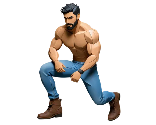 carpenter jeans,muscle man,brawny,muscle icon,macho,male poses for drawing,fighting stance,bodybuilder,male character,3d figure,body building,pubg mascot,ken,yoga guy,a carpenter,body-building,action figure,actionfigure,game figure,edge muscle,Unique,Paper Cuts,Paper Cuts 03