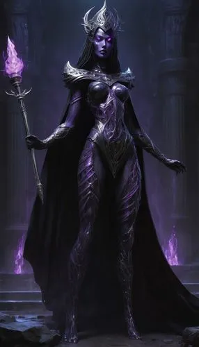 undead warlock,dark elf,dodge warlock,magistrate,sorceress,mezzelune,blue enchantress,magus,mage,nebula guardian,violet head elf,veil purple,purple,purple rizantém,the enchantress,la violetta,malva,evil woman,caerula,medusa gorgon,Conceptual Art,Fantasy,Fantasy 01