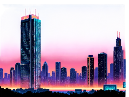 tall buildings,chicago,high-rises,skyscrapers,dubai,skyline,cityscape,urban towers,chicago skyline,chicago night,high rises,evening city,city skyline,skyscraper,burj,doha,illinois,anaglyph,chi,detroit,Illustration,Paper based,Paper Based 03