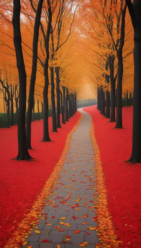 tree lined lane,tree lined path,autumn walk,autumn scenery,autumn landscape,maple road,autumn background,landscape red,tree-lined avenue,the autumn,fallen leaves,red tree,autumn leaves,reddish autumn leaves,autumn forest,autumn trees,autumn park,autumn season,autumn,late autumn,Conceptual Art,Daily,Daily 26