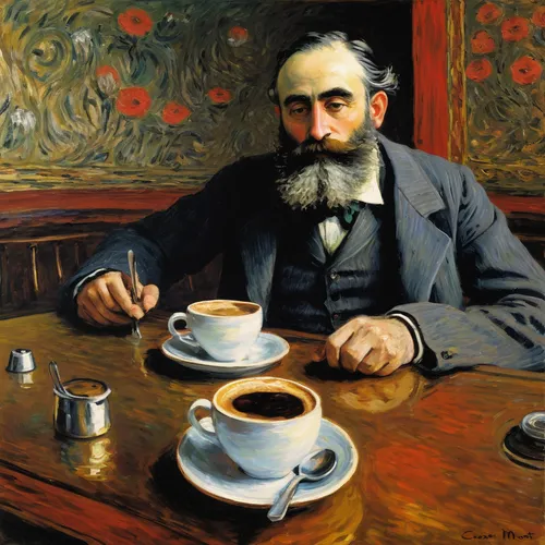 parisian coffee,café au lait,ivan-tea,woman drinking coffee,casement,lev lagorio,caffè americano,a cup of coffee,french coffee,pipe smoking,tea drinking,drinking coffee,the coffee,adolphe,lapsang souchong,tetleys,self-portrait,cup of coffee,cappuccino,espresso,Art,Artistic Painting,Artistic Painting 04