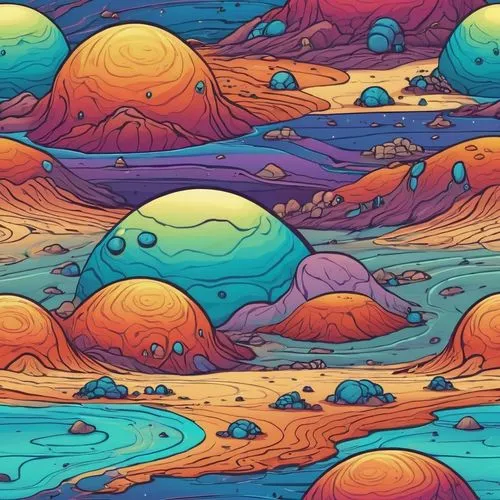 alien planet,acid lake,alien world,moebius,goodsell,lunar landscape,dune landscape,ocean floor,shifting dunes,dune sea,astrobiology,mushroom landscape,futuristic landscape,cosmos field,conchoidal,woodring,tycho,planetoid,planet alien sky,planets,Illustration,Abstract Fantasy,Abstract Fantasy 10