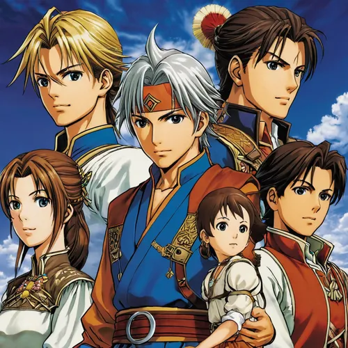 swordsmen,game arc,squall line,action-adventure game,japanese icons,kingdom,adventure game,golden sun,neo geo,game characters,png image,the dawn family,pathfinders,kinomichi,conquest,wind edge,dragon slayers,haruhi suzumiya sos brigade,shinto,generations,Illustration,Retro,Retro 01