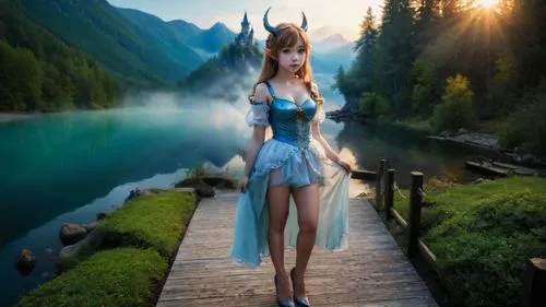 fantasy picture,faerie,skyrim,fantasy girl,janna,faires