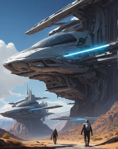 futuristic landscape,sci fi,sci fiction illustration,scifi,sci - fi,sci-fi,science fiction,cg artwork,futuristic,alien ship,space ships,concept art,dreadnought,science-fiction,airships,mesa,sky space concept,futuristic architecture,alien world,starship,Conceptual Art,Daily,Daily 01