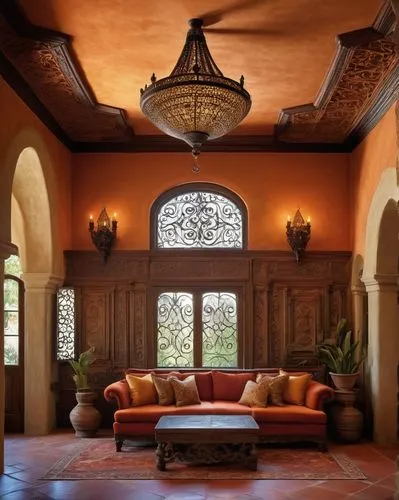 moroccan pattern,interior decor,stucco ceiling,luxury home interior,amanresorts,vaulted ceiling,inglenook,fireplaces,ornate room,sitting room,cochere,hacienda,persian architecture,interior decoration,alcove,home interior,dorne,haveli,spanish tile,interior design,Illustration,Paper based,Paper Based 18