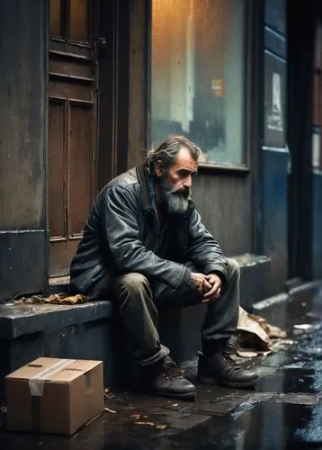 homeless man,fincher,hobo,homeless,panhandler,homelessness,vagrancy,zizek,impoverished,impoverish,haneke,panhandling,vagrant,destitution,destitute,deckard,baumbach,mendicants,miserables,shoeshine,Illustration,Retro,Retro 25