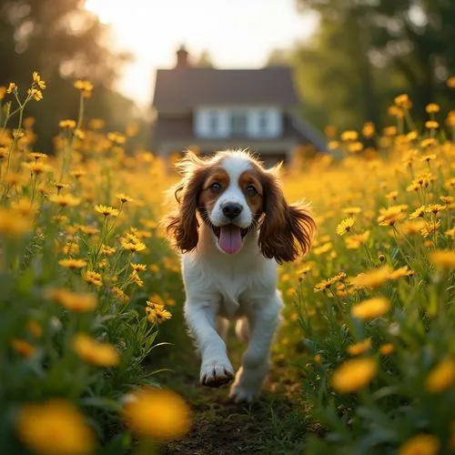 spaniel,cocker spaniel,daisy,basset,springers,cavalier king charles spaniel