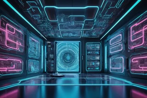 spaceship interior,ufo interior,tron,mainframes,supercomputer,cyberscene,computer room,cyberspace,cyberia,3d background,levator,cinema 4d,spaceship space,supercomputers,cyber,computer art,scifi,cybertruck,sulaco,sci - fi,Illustration,Realistic Fantasy,Realistic Fantasy 39