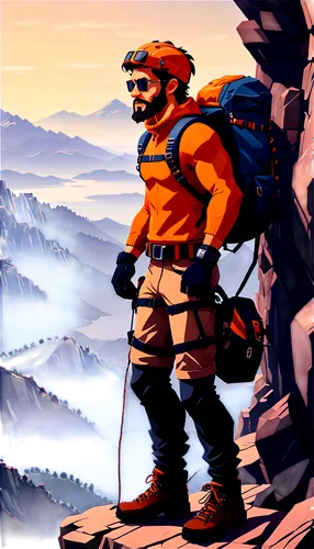 mountain guide,mountaineer,hiker,adventurer,mountain fink,hiking equipment,mountain hiking,backpacking,mountain climber,mountaineers,mountain boots,backpacker,mountain rescue,climbing harness,mountaineering,alpine crossing,high-altitude mountain tour,trekking pole,explorer,top mountain,Unique,Pixel,Pixel 01