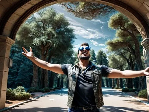 david garrett,park güell,poseidon god face,god of thunder,stargate,two palms,open arms,greek god,garden of eden,skillet,royce,photoshop manipulation,photo manipulation,creative background,wildpark poing,kid rock,holy forest,artus,stanford university,royal palms