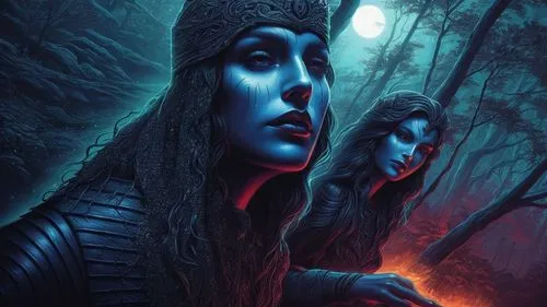 norns,sorceresses,moonsorrow,priestesses,hecate,gorgoroth,hekate,oscura,jordison,covens,gothic portrait,melisandre,occultists,dark art,volturi,mourners,harbingers,borgir,vampyres,illyria,Illustration,Realistic Fantasy,Realistic Fantasy 25