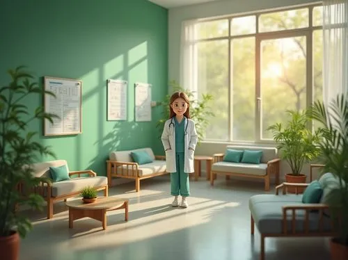 doctor's room,cartoon doctor,therapy room,medical illustration,pediatrician,treatment room,pediatrics,female doctor,hospital,examination room,physician,hospital ward,pharmacy,psychiatrie,neuropsychiatrist,chihiro,clinic,dentist,diagnostician,hosptial,Photography,General,Realistic