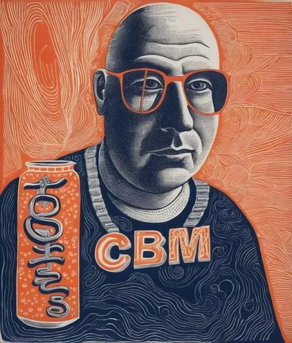 an image of an old man with sunglasses and a bottle,corbusier,rodchenko,gmb,adorno,tenenbaum,shuli,Art,Artistic Painting,Artistic Painting 50