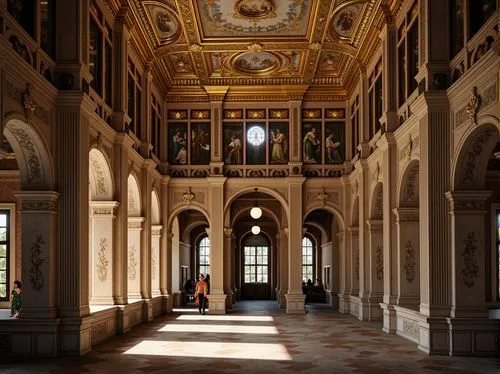 doge's palace,certosa di pavia,louvre,lateran,certosa,kunsthistorisches museum,louvre museum,uffizi,residenz,loggia,ducale,enfilade,the royal palace,versailles,villa cortine palace,royal palace,musei vaticani,sulpice,hermitage,corridor