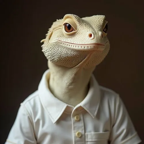 sotir,lacoste,lacosta,agamid,albino alligator,saurian