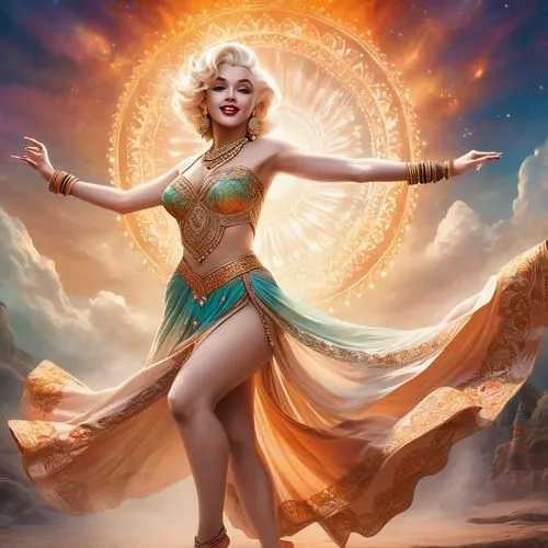 sundancer,etheria,nakshatras,fantasy woman,sorceress,freyja,Illustration,Realistic Fantasy,Realistic Fantasy 01