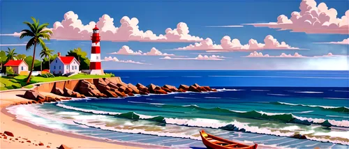 cartoon video game background,beach landscape,dream beach,seaside resort,beach scenery,coastal landscape,paradise beach,landscape background,seaside country,vacansoleil,an island far away landscape,beach background,summer background,brazilian beach,sand coast,ocean background,south seas,beachfronts,bahamonde,beautiful beaches,Art,Artistic Painting,Artistic Painting 44