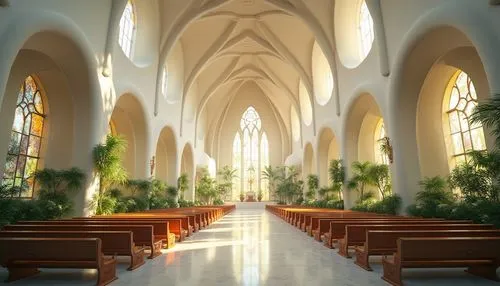 sanctuary,church painting,cathedral,pews,gpib,ecclesiatical,gesu,holy place,churchwide,ecclesiastical,aisle,church faith,sanctums,churches,risen,ekklesia,honeychurch,catholicoi,church,chapel,Photography,General,Realistic