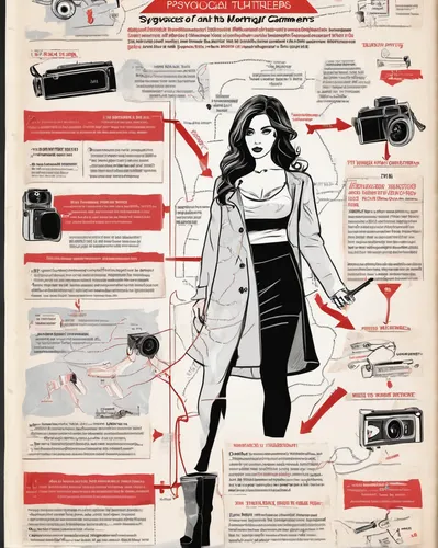 A psychological thriller explores the dark consequences when a woman becomes obsessed with monitoring the Tranny Tube cameras.,vector infographic,wireless microphone,fashion vector,wearables,medical c