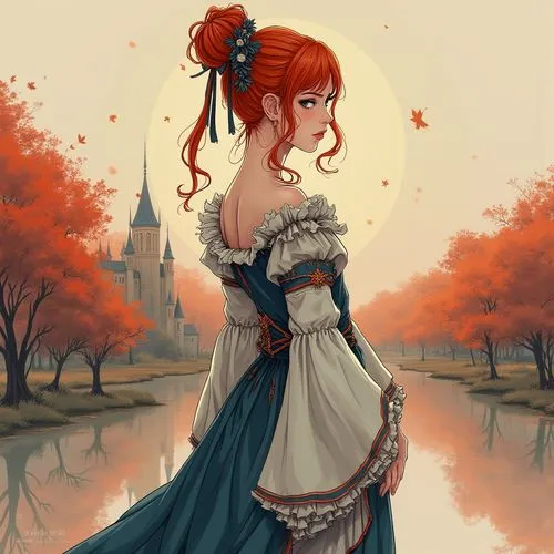 orihime,fairy tale character,fairy tale,fantasy picture,sylvania,belle,Photography,General,Realistic