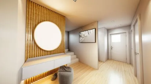 leds, modern hall entrance,3d rendering,hallway space,render,modern room,japanese-style room,room divider,daylighting,3d render,3d rendered,core renovation,interior modern design,search interior solut