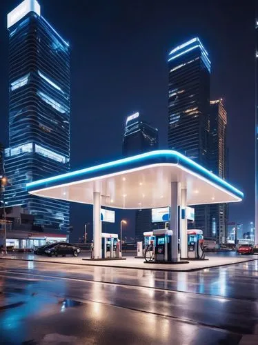 electric gas station,adnoc,e-gas station,forecourts,gas station,forecourt,filling station,mubadala,petrol pump,difc,ecomstation,unipetrol,car showroom,abu dhabi,petronas,petroliferos,aramco,doha,dhabi,enernoc,Illustration,Realistic Fantasy,Realistic Fantasy 14