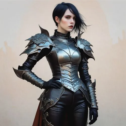 dark elf,hela,gwendoline,female warrior,vayne,karai,Illustration,Paper based,Paper Based 19