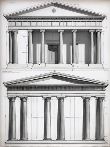 doric columns,greek temple,ancient greek temple,classical architecture,ancient roman architecture,neoclassical,roman temple,entablature,the parthenon,house with caryatids,pantheon,columns,parthenon,temple of diana,corinthian order,three pillars,pillars,facade painting,colonnade,classical antiquity,Conceptual Art,Fantasy,Fantasy 03