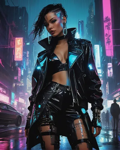 cyberpunk,streampunk,cyber,futuristic,renegade,dystopian,scifi,sci fiction illustration,punk,terminator,cybernetics,cyber glasses,dystopia,femme fatale,cg artwork,80s,katana,cyborg,cyberspace,neon lights,Art,Artistic Painting,Artistic Painting 24