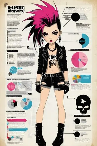 punk design,punky,deathrock,punk,rock chick,punkers,blackguard,razorblade,thorazine,biersack,salander,darkwave,punx,punks,grimes,bachalo,lauper,siouxsie,rocker,blackbelly,Unique,Design,Infographics