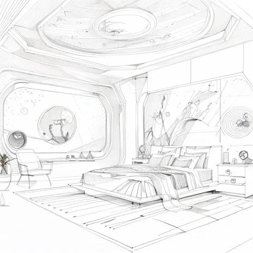 sci fi surgery room,orrery,spaceship space,concept art,research station,ornate room,backgrounds,ufo interior,interiors,rooms,sky space concept,millenium falcon,planetarium,bridal suite,spaceship,sci fi,large space,beauty room,workspace,livingroom,Design Sketch,Design Sketch,Hand-drawn Line Art