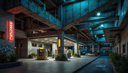 fabrik,kamurocho,parkade,sekkei,izakaya,azabu,susukino,zollverein,fabrika,meguro,aqua studio,industrial hall,at night,japanese restaurant,midcentury,scampia,night photograph,rokko,patios,jigoku