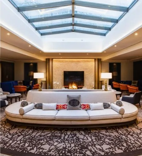 luxury home interior,family room,contemporary decor,modern living room,interior modern design,penthouses,lobby,cochere,stucco ceiling,glass roof,great room,livingroom,skylights,modern decor,loft,living room,minotti,interior design,home interior,hotel lobby