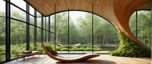 bamboo curtain,wood window,roof landscape,sunroom,interior modern design,bamboo plants,wooden roof,forest house,living room,modern living room,wooden windows,modern room,livingroom,house in the forest,sitting room,wooden sauna,3d rendering,home landscape,timber house,futuristic architecture,Art,Classical Oil Painting,Classical Oil Painting 31