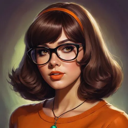 retro girl,librarian,girl portrait,audrey,digital painting,retro woman,reading glasses,with glasses,60's icon,glasses,custom portrait,fantasy portrait,vector girl,spectacles,retro women,portrait background,world digital painting,artist portrait,orange,60s,Conceptual Art,Fantasy,Fantasy 15