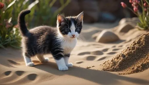 sand fox,girl on the dune,playing in the sand,aegean cat,desert fox,sand dune,japanese bobtail,stray kitten,footprints in the sand,sand paths,dune landscape,admer dune,palm kitten,dune sea,kitten,calico cat,tabby kitten,cute cat,breed cat,high-dune,Photography,General,Fantasy